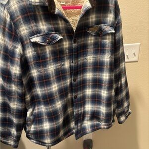Field & Stream Sherpa-Lined Plaid Jacket